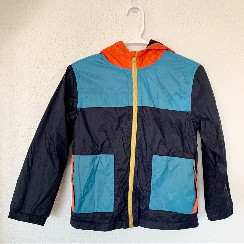 Gymboree Retro Fleece Lined Windbreaker
